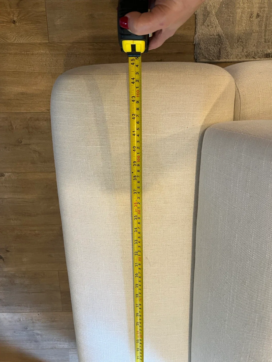 Modern Cream Chaise Lounge Sofa image indicator(4)