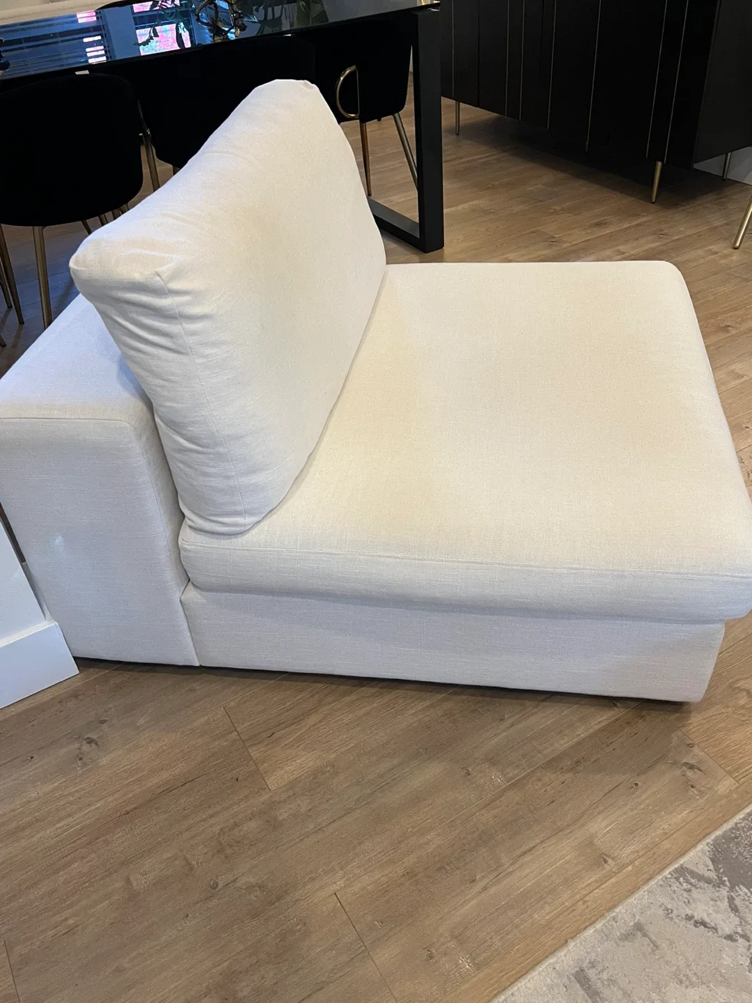 Modern Cream Chaise Lounge Sofa image indicator(7)