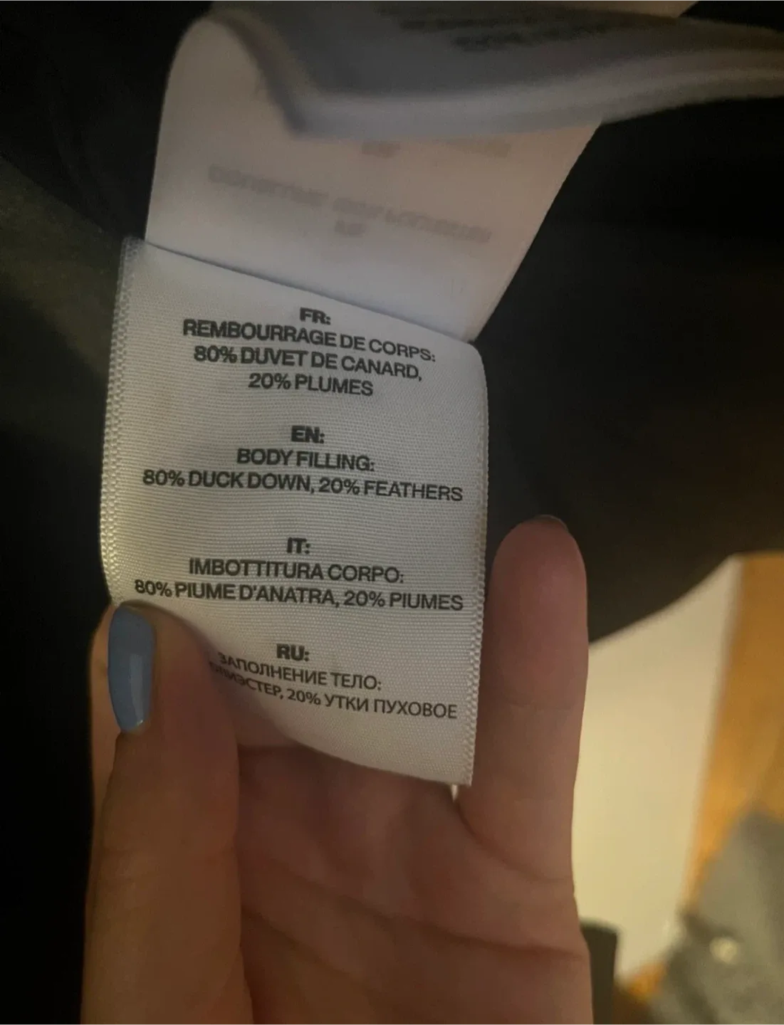 Women’s Down-Filled Winter Coat — Size Small image indicator(3)