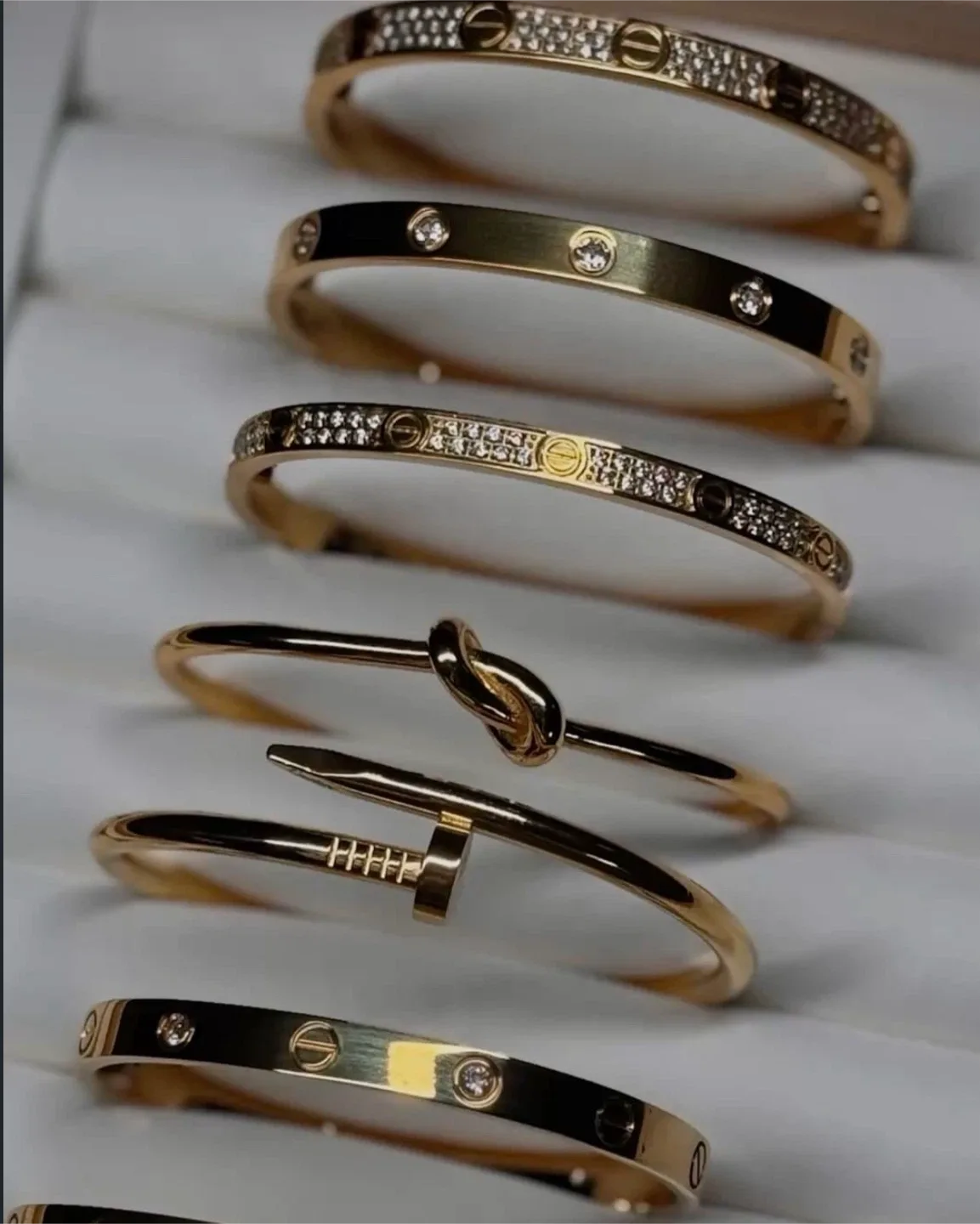 Gold filled love Bracelets image indicator(3)