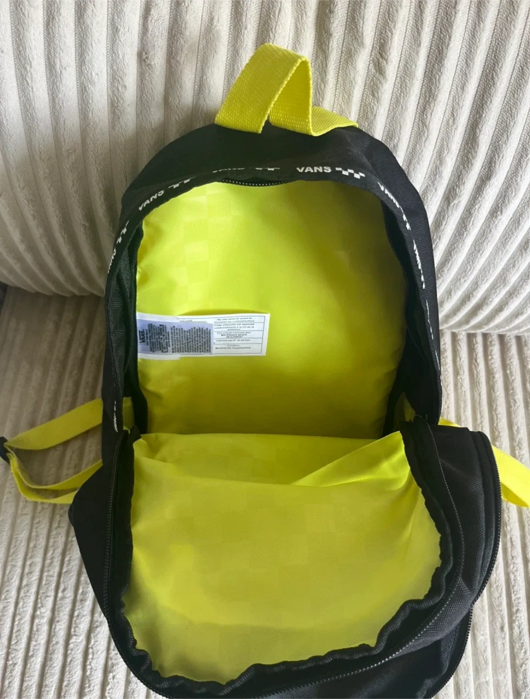 Vans Mini Backpack – Neon Yellow Accents image indicator(6)