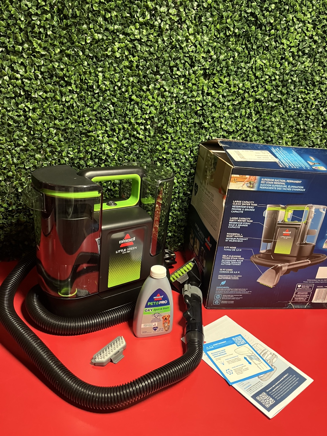 Bissell Little Green Pet Carpet Cleaner - photo 3