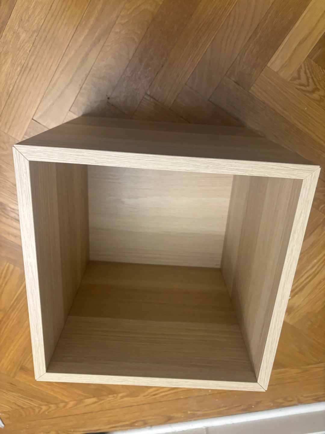 New IKEA EKET Cube Shelf in Natural Wood Color