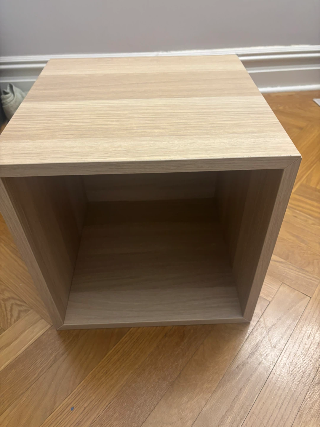 New IKEA EKET Cube Shelf in Natural Wood Color - photo 2