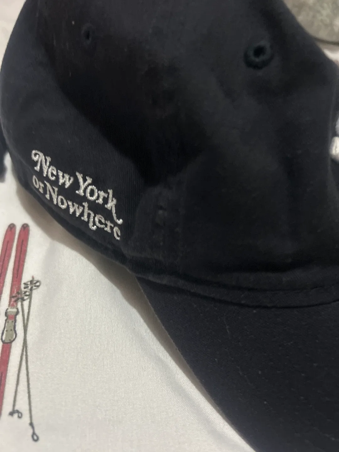 New York Yankees Black Hat - New Era 9TWENTY image indicator(2)