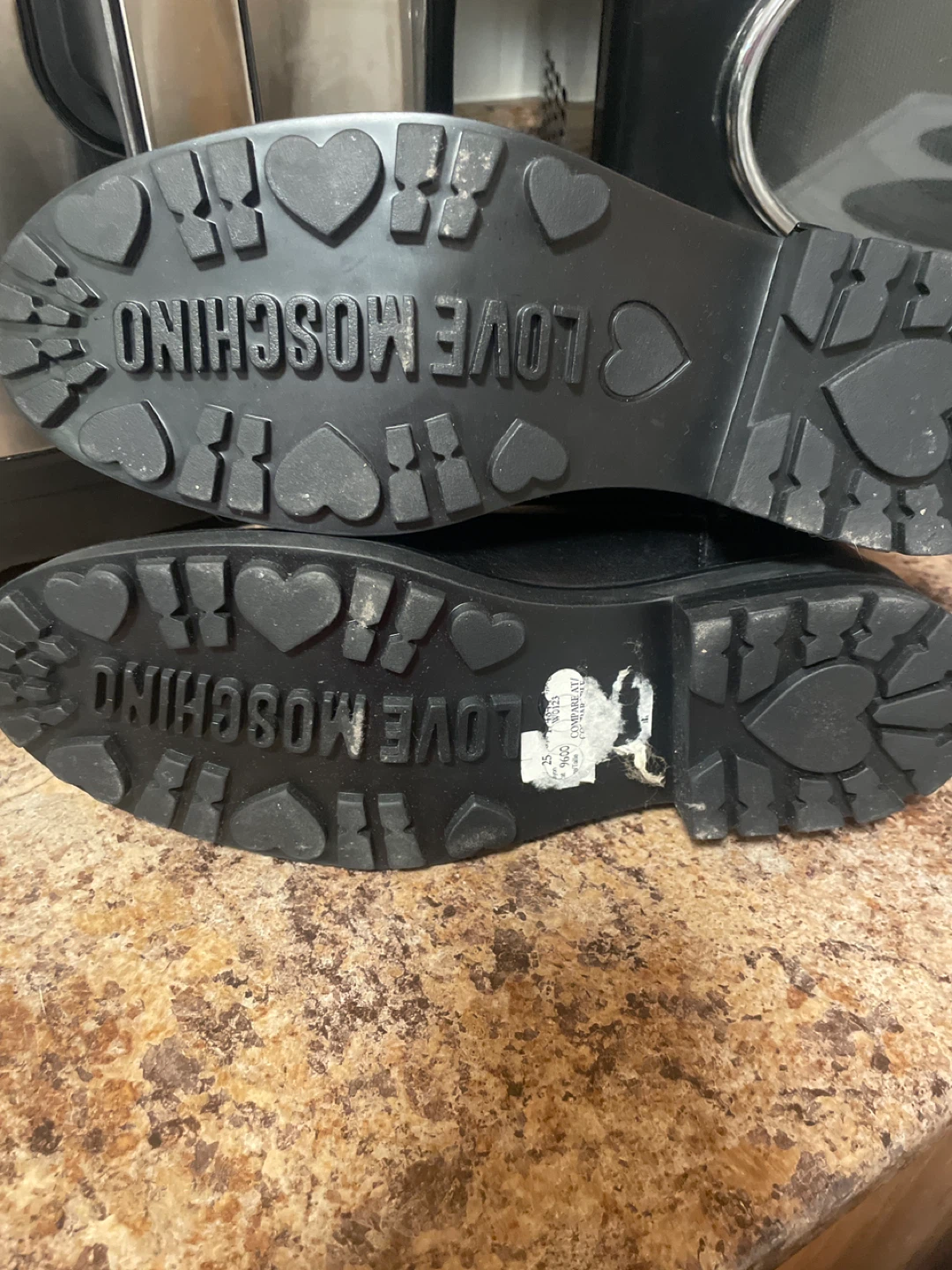 Love Moschino Black Chelsea Boots - Size 37 - photo 5