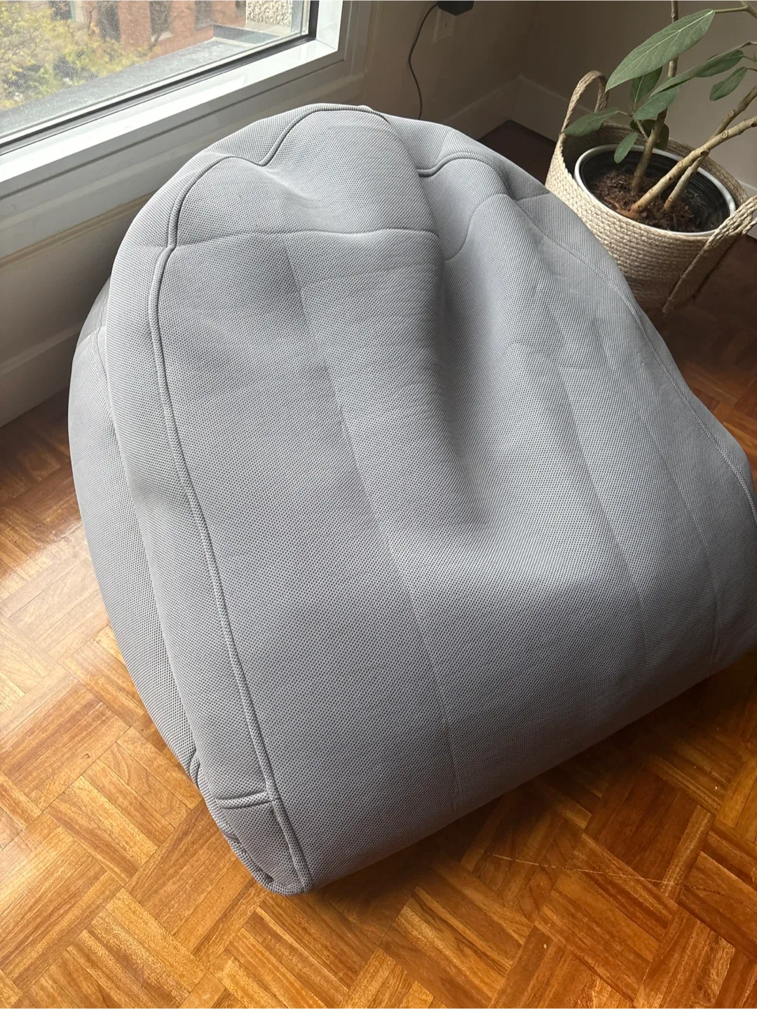Grey Bean Bag Chair