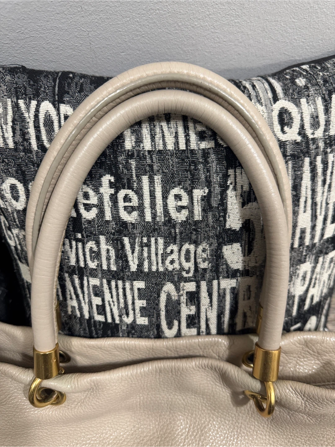 Marc by Marc Jacobs Beige Leather Tote - photo 3