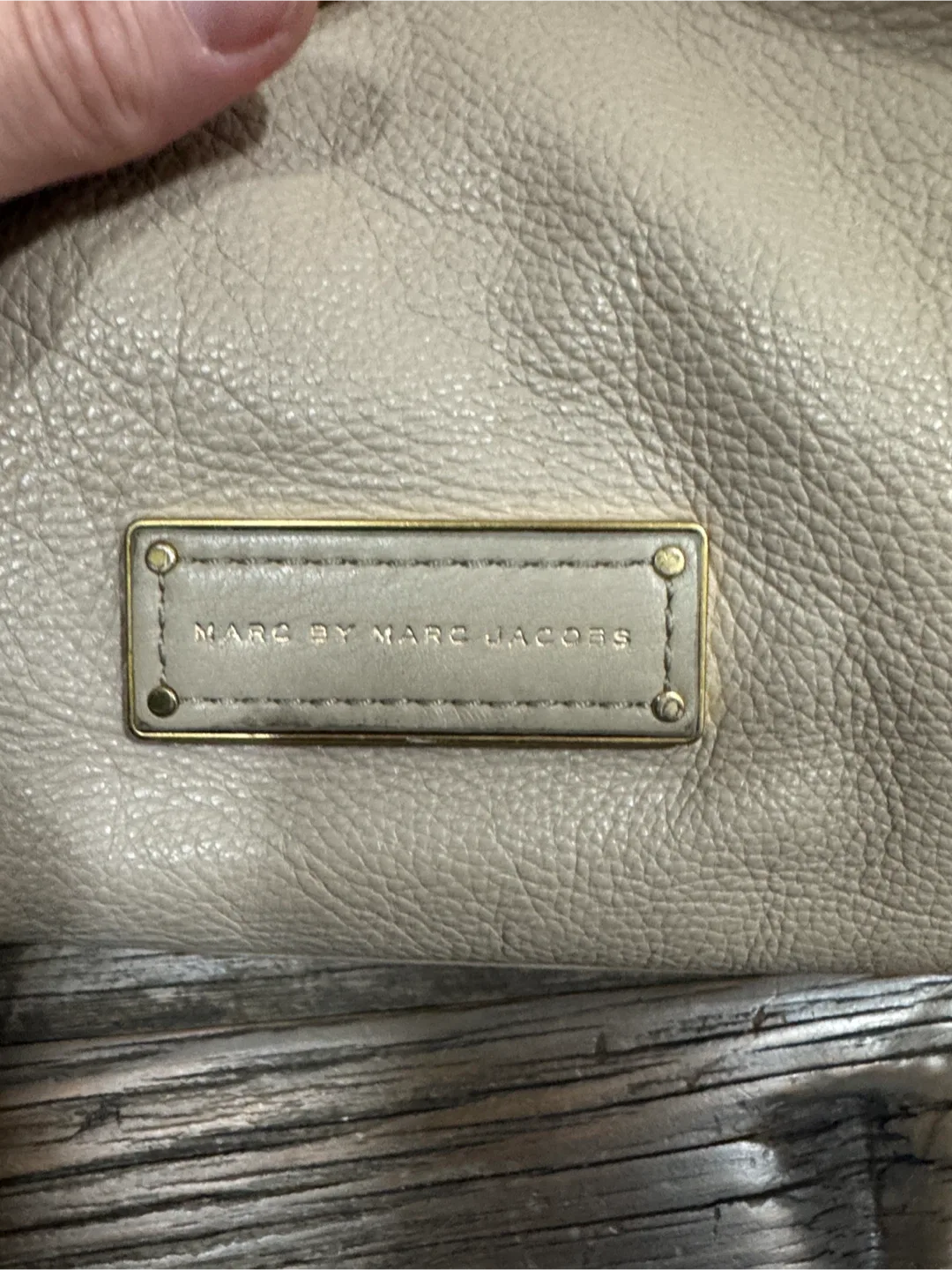 Marc by Marc Jacobs Beige Leather Tote image indicator(10)
