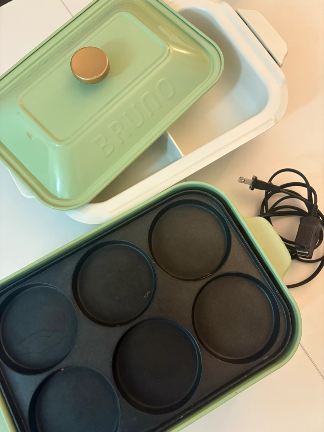 Bruno Hot Plate - Mint Green