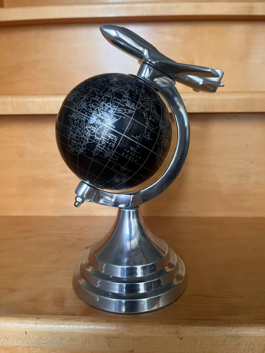 Airplane Globe Desk, Bookcase Decor