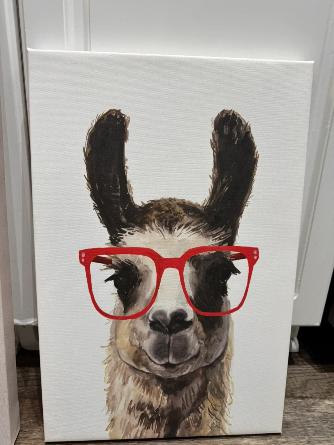Llama & Giraffe Canvas Wall Art image indicator(3)