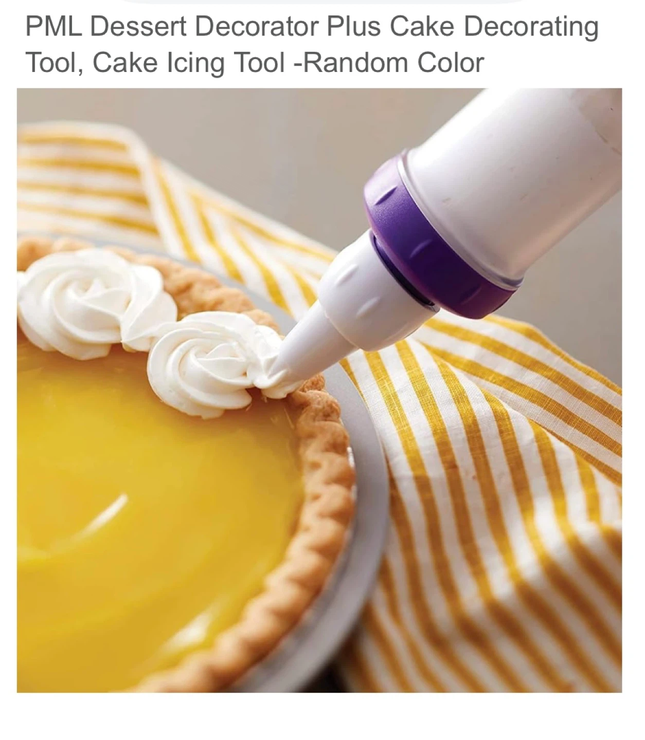 Dessert Decorator Plus Cake Icing Tool