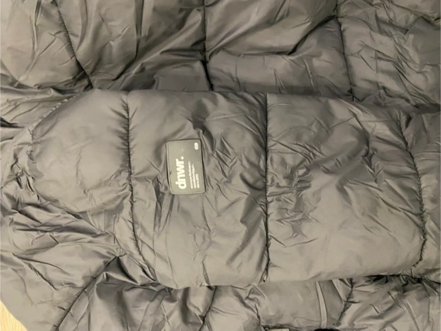 DNWR Black Puffer Jacket image indicator(2)