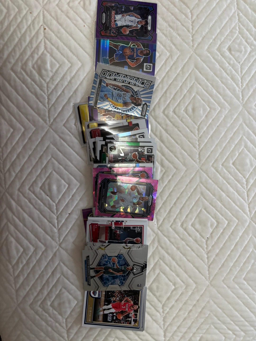 Lot of New Panini 2020-2024 Basketball Cards