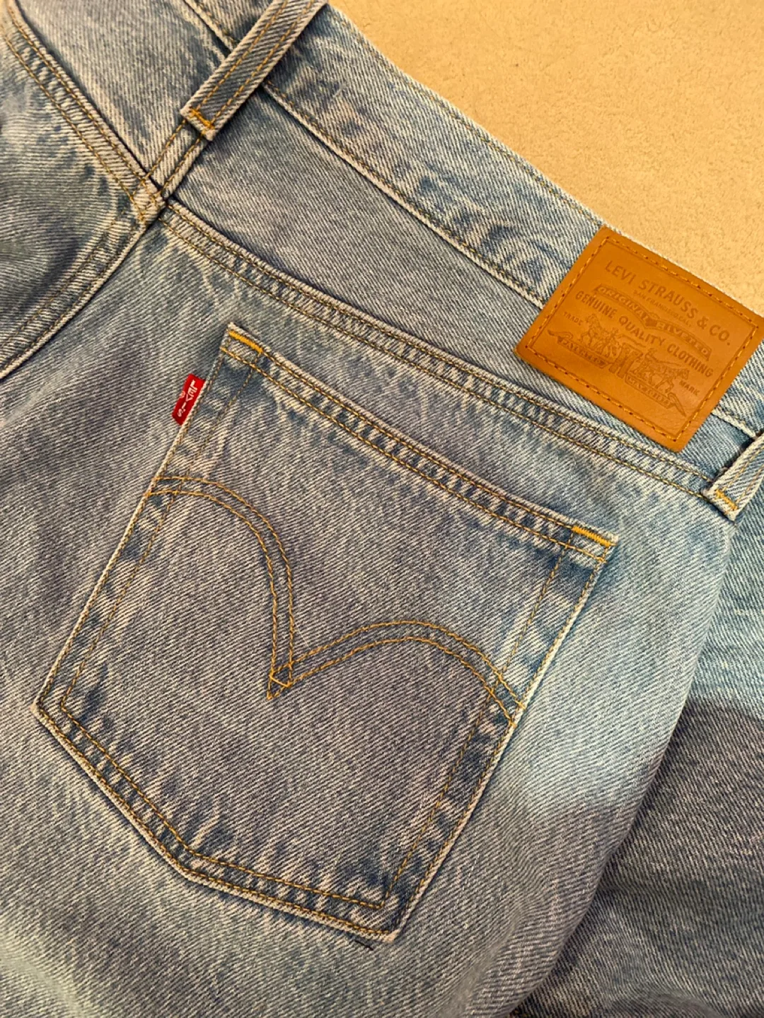 Levi Jeans Wedgie Straight Light Wash image indicator(5)