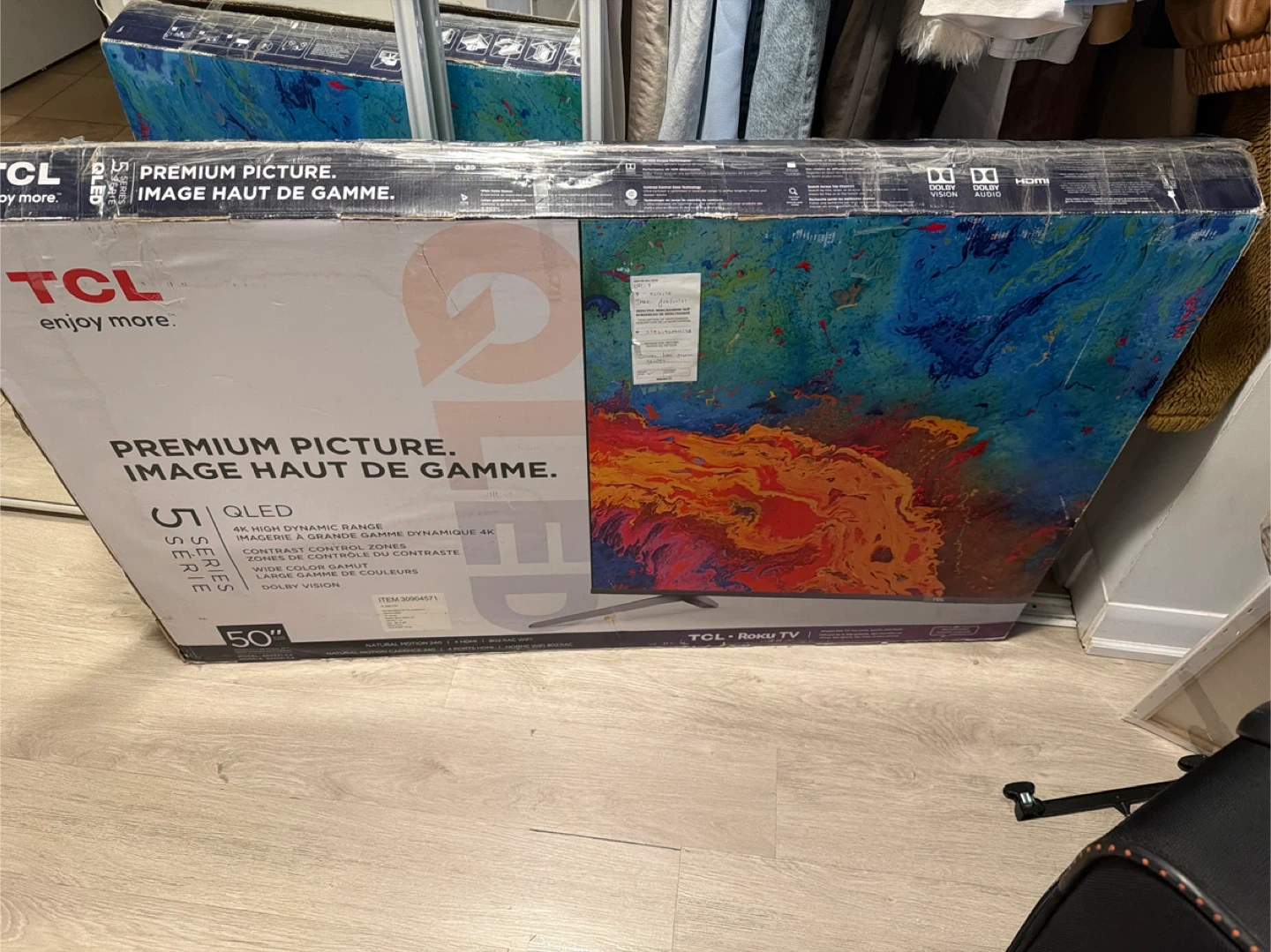 TCL 50" 5-Series QLED 4K UHD TV - New in Box! - photo 2