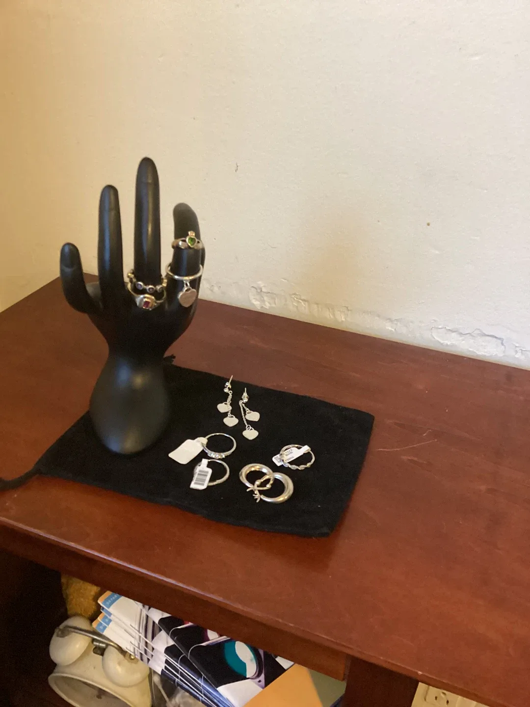 Assorted Rings and Earrings