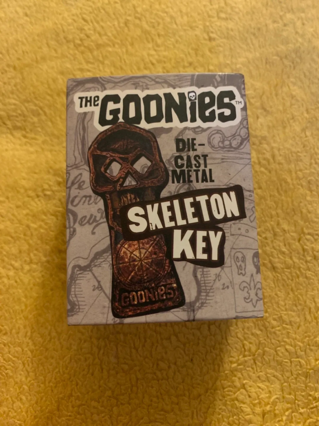 The Goonies Die-Cast Metal Skeleton Key - New in Box!