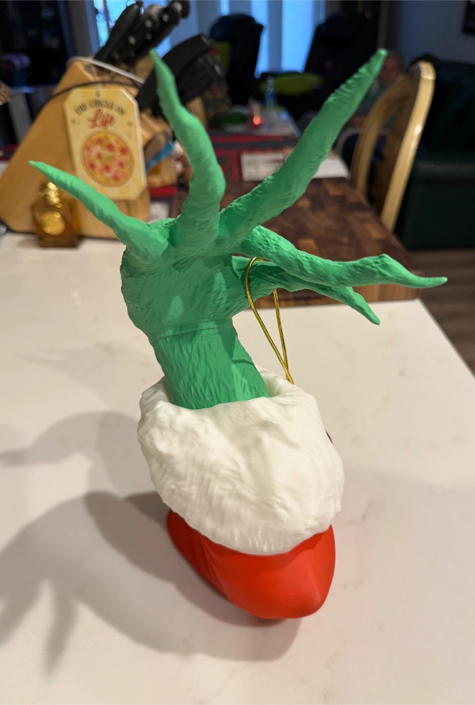 Grinch Hand With Ornament - photo 2