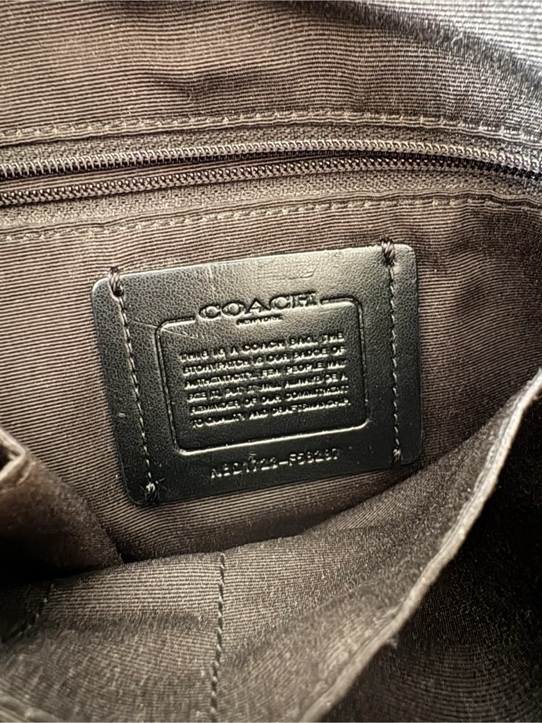 Coach Brown Crossbody Bag - photo 4