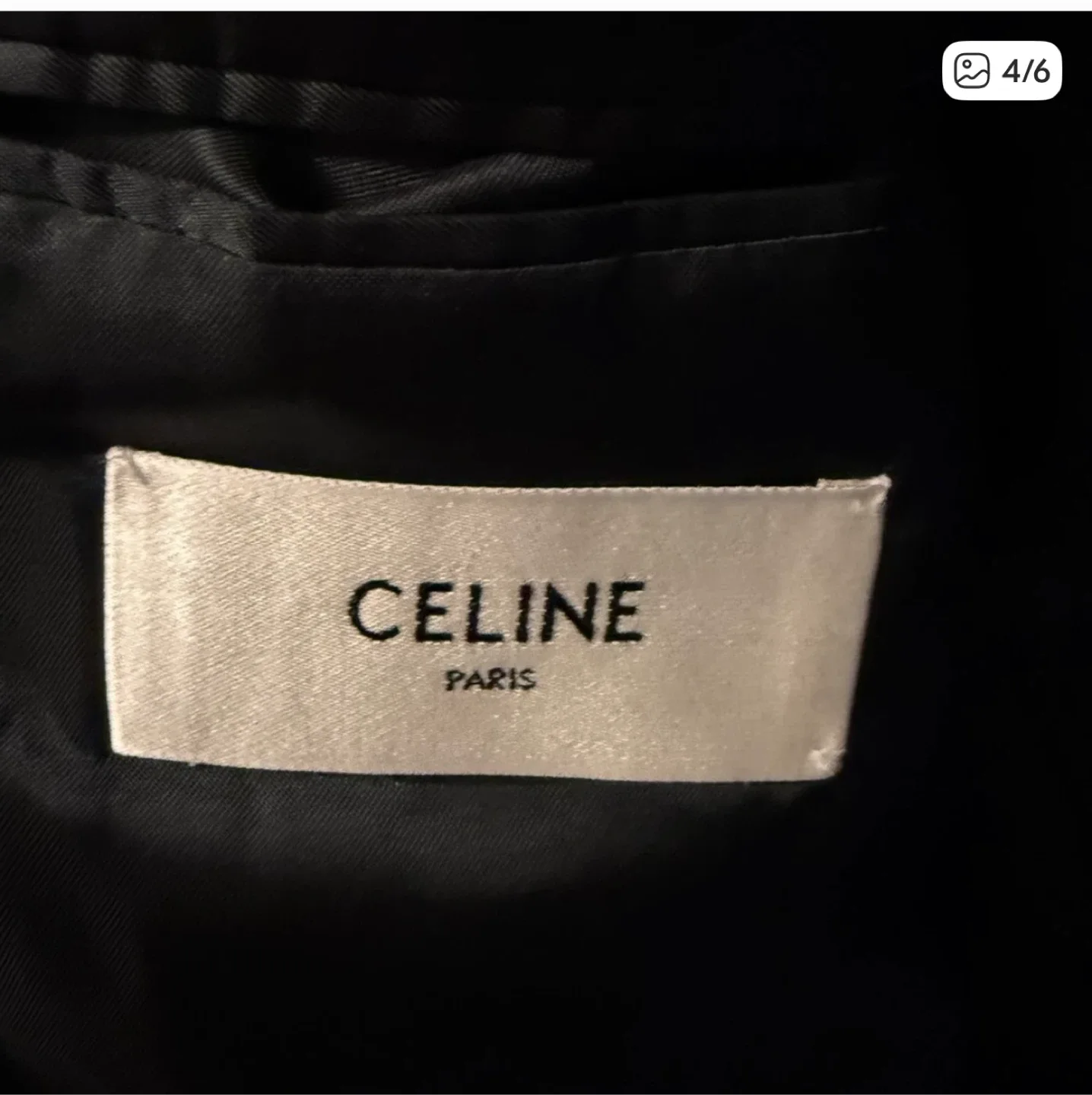 Celine Classic Double-Breasted Blazer - Size 36 image indicator(3)