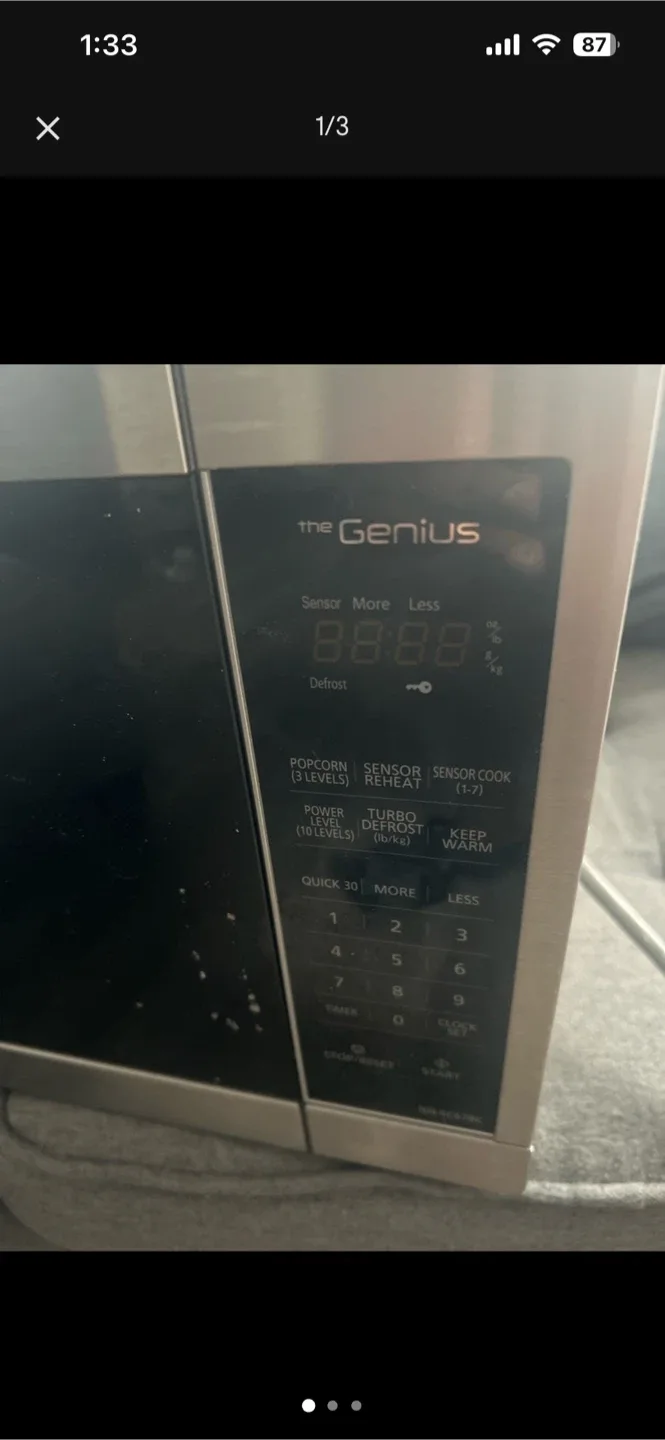 Panasonic The Genius Microwave