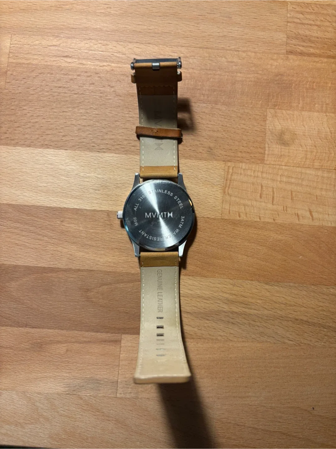 MVMTH Watch with Genuine Leather Strap image indicator(3)