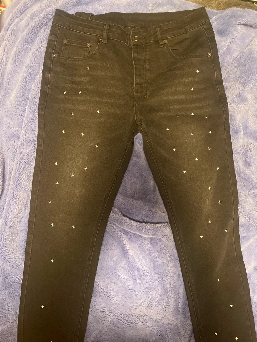 Ksubi Black Denim Jeans Size 32 image indicator(2)