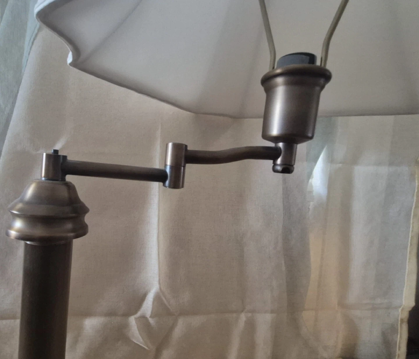 Vintage 26’’ Heavy Brass Swing Arm - photo 4