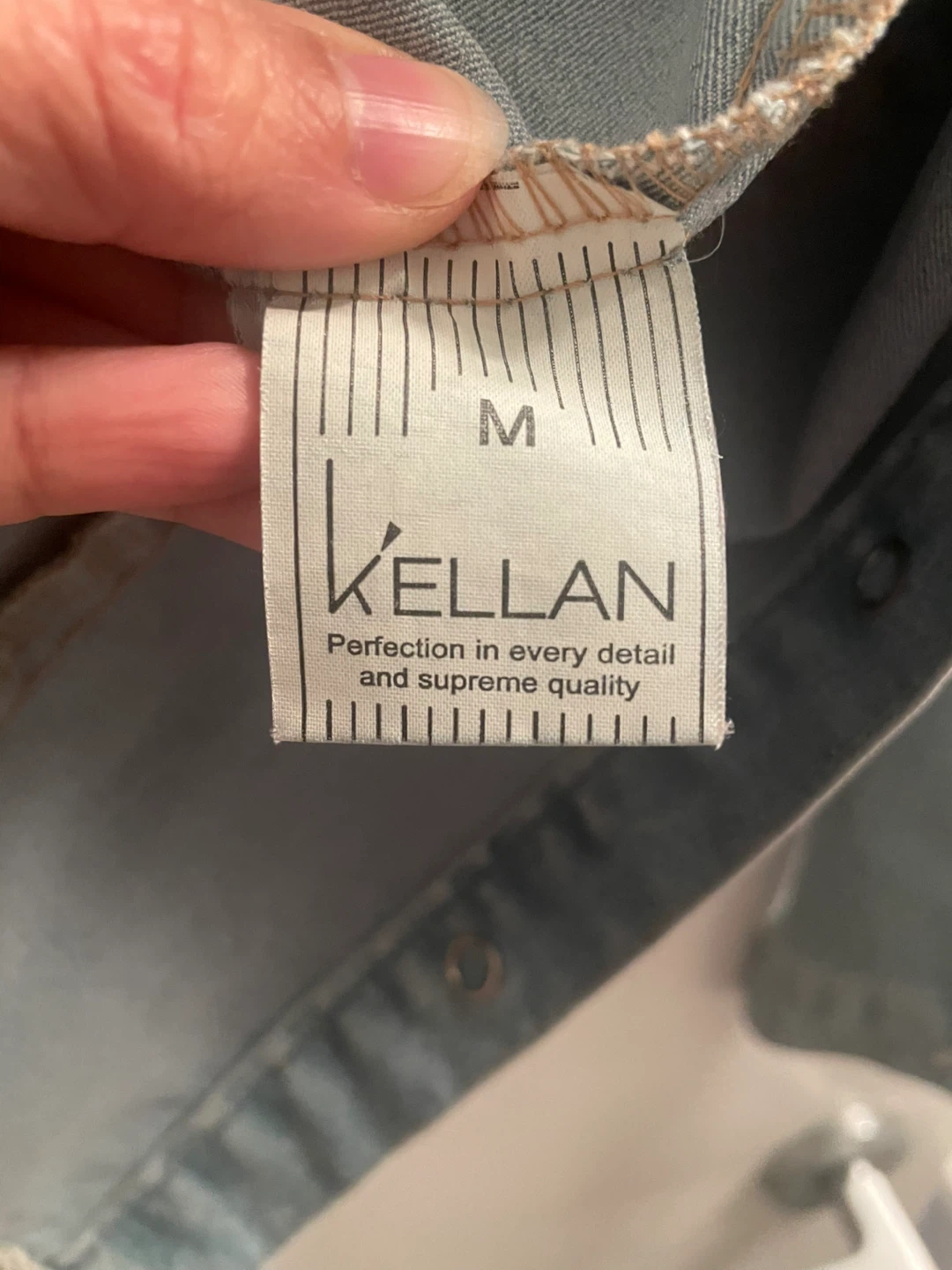 Kellan Denim Shirt - Size Medium - photo 2