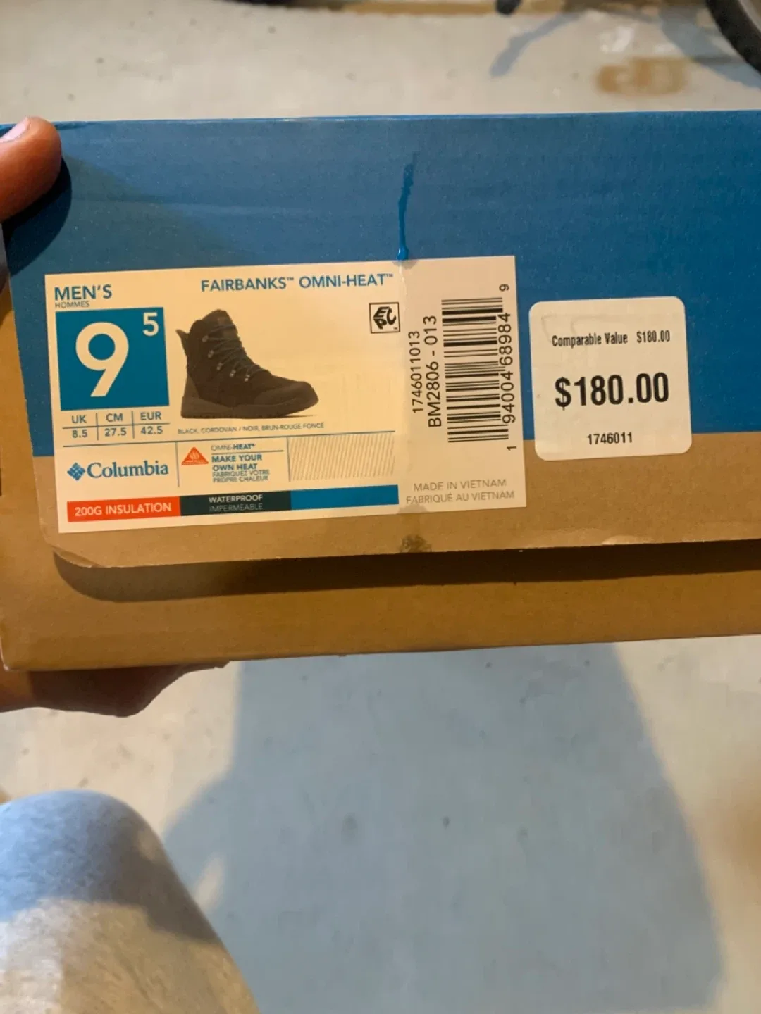 Columbia Fairbanks Omni-Heat Men's Boots - Size 9.5 image indicator(2)