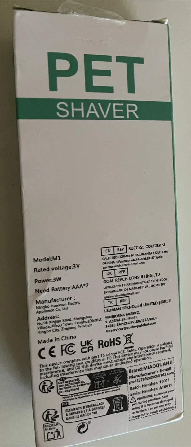 MIAOQUANJI Pet Shaver image indicator(3)