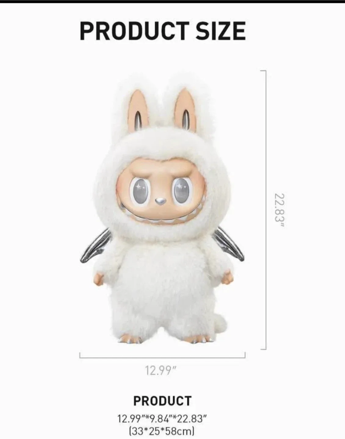 The Monsters Zimomo - Angel in Clouds Labubu (authentic) image indicator(5)