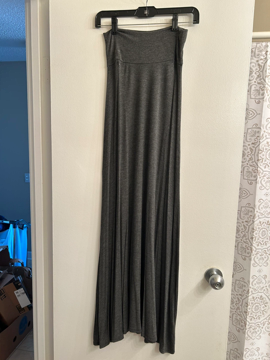 Emma's Closet Gray Maxi Dress Size S