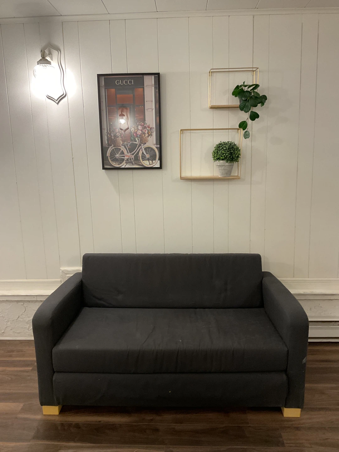 IKEA Lycksele Lövås Sofa Bed - Dark Grey