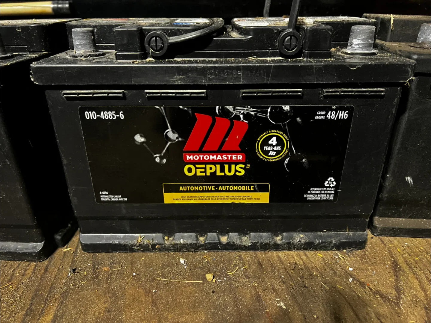 Motomaster OEPlus Automotive Battery - 48/H6