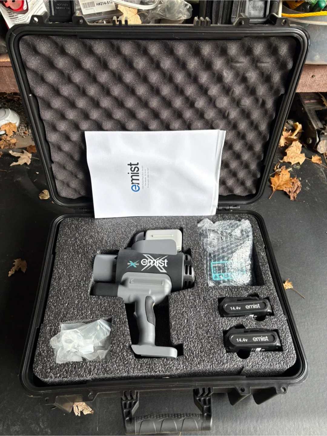 Emist EPIX360 Handheld Electrostatic Disinfectant Sprayer image indicator(3)