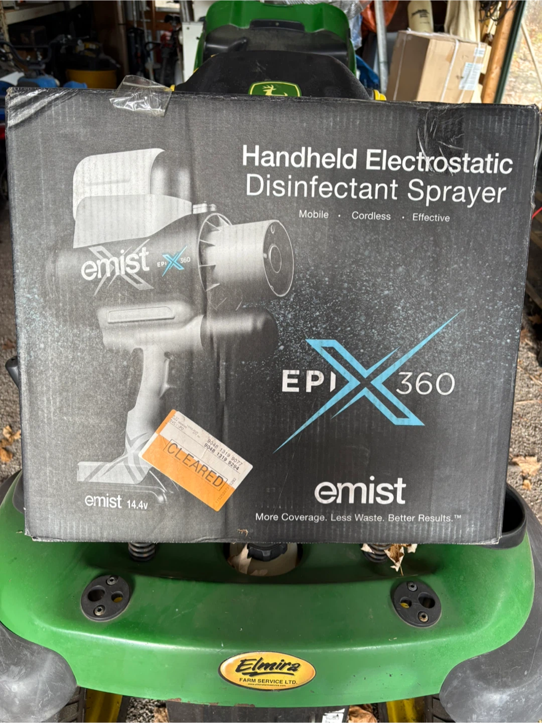 Emist EPIX360 Handheld Electrostatic Disinfectant Sprayer