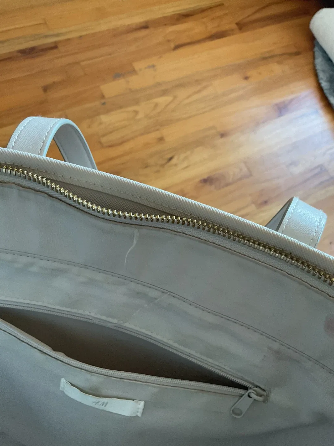 H&M Tote Bag - Light Beige image indicator(3)