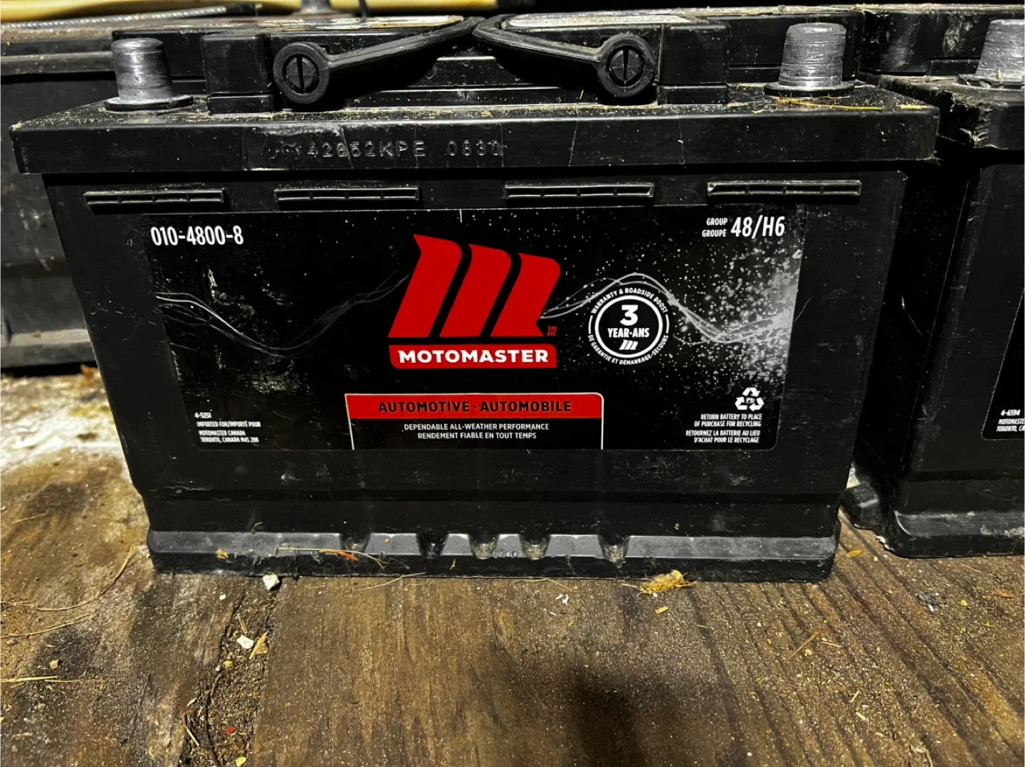 Motomaster Car Battery CCA 680