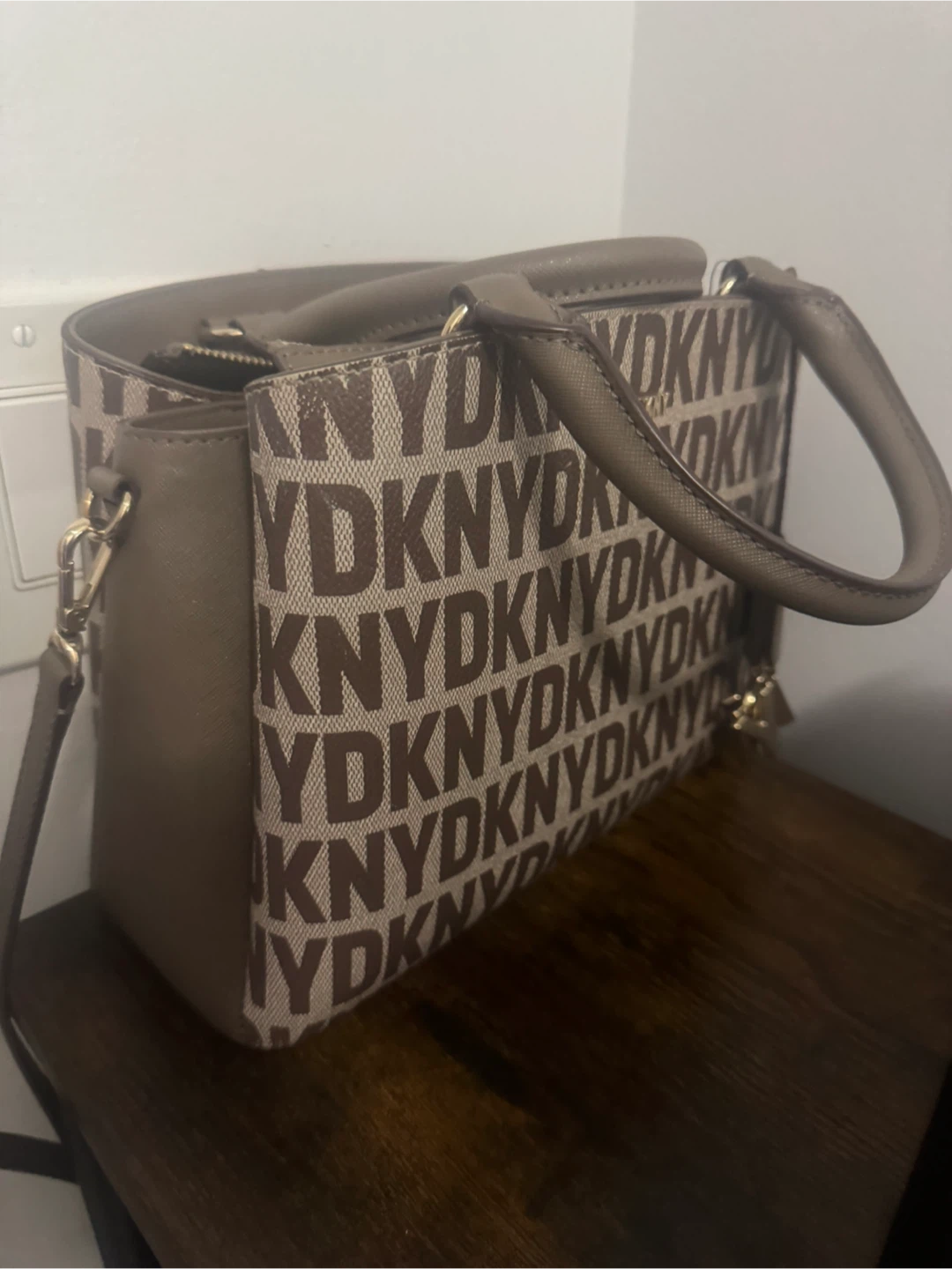 DKNY Satchel Bag - Beige/Brown - photo 2