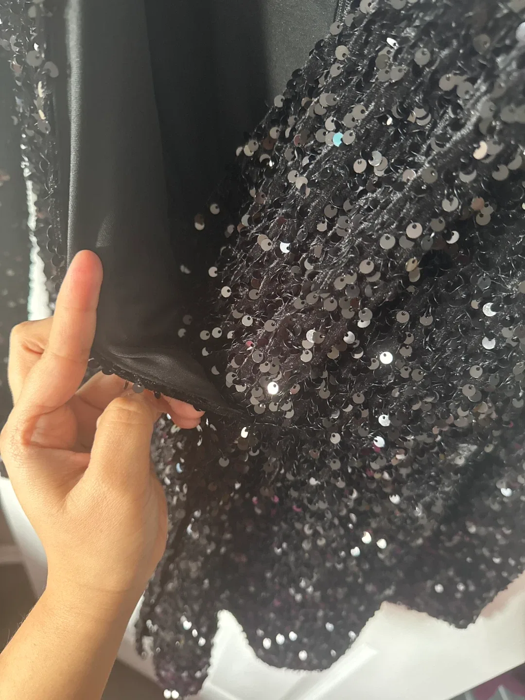 Forever 21 Sequin Romper - Size L image indicator(6)