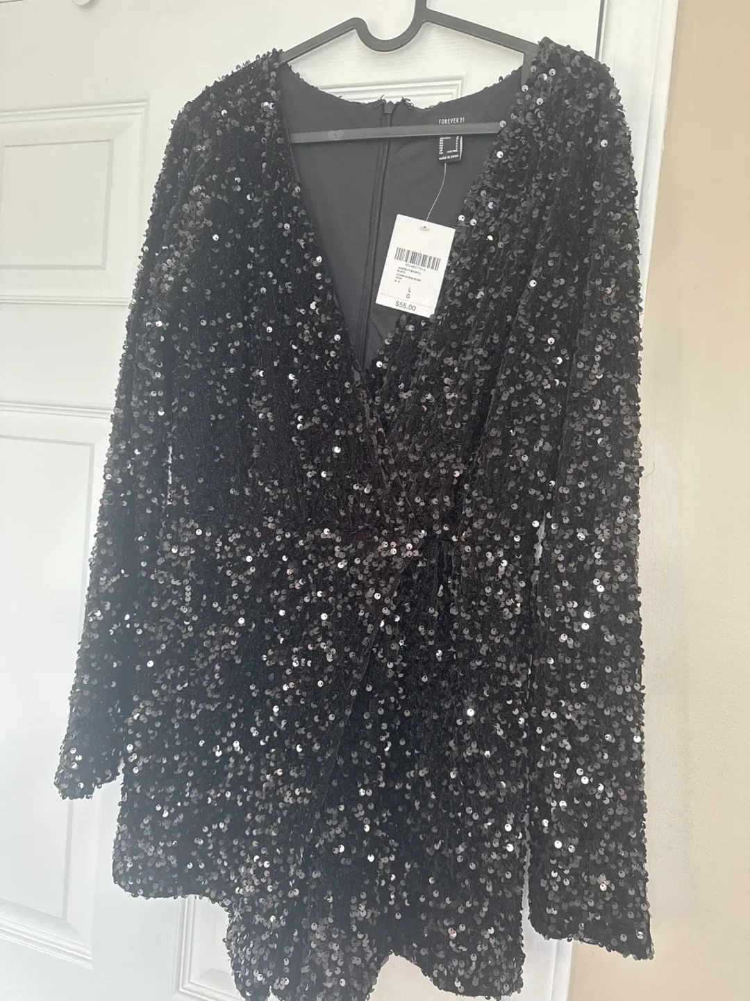 Forever 21 Sequin Romper - Size L