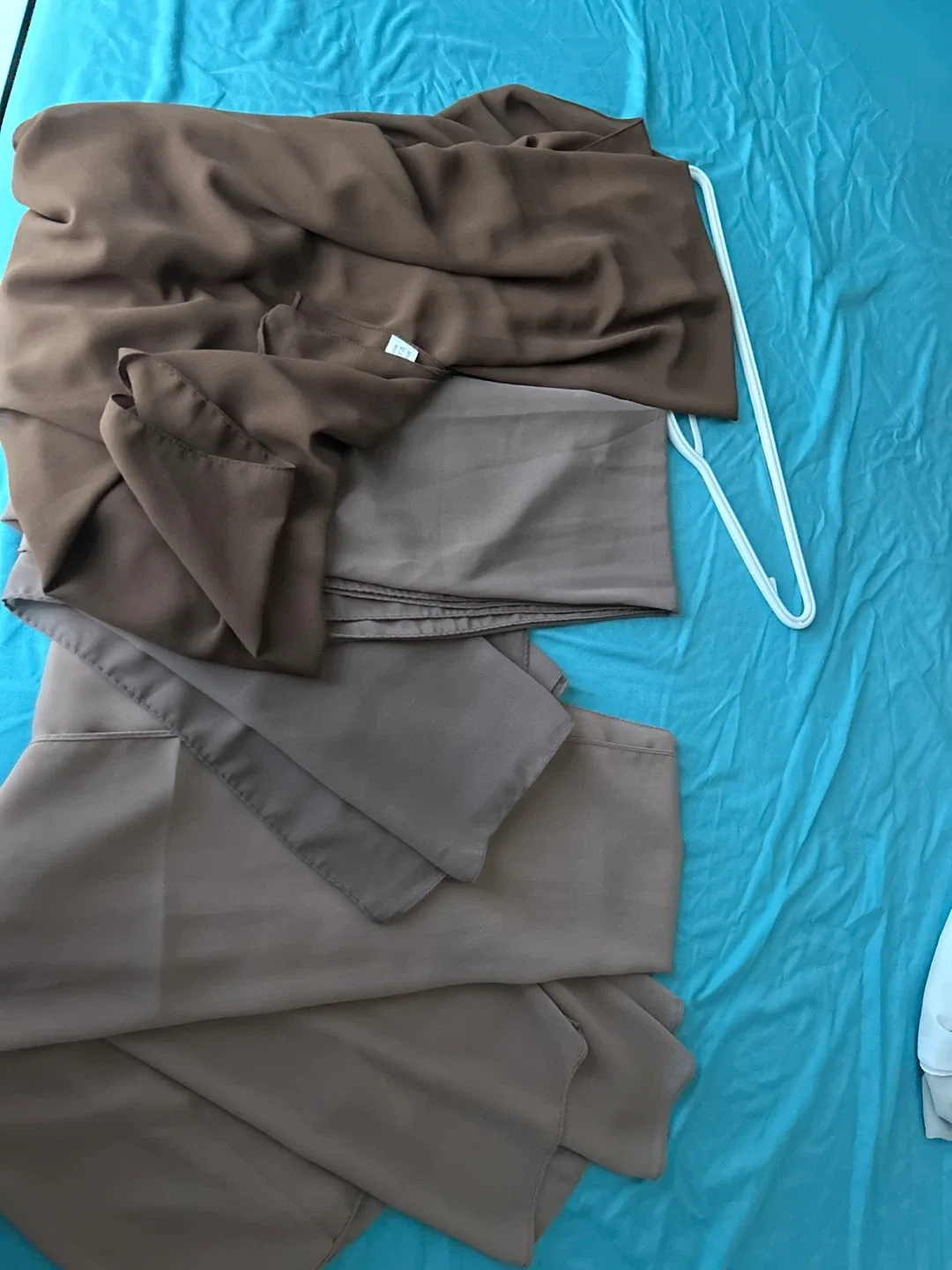 Chiffon Hijabs - Muslim Women - Modest, Set of 3, Brown Hijab. image indicator(5)