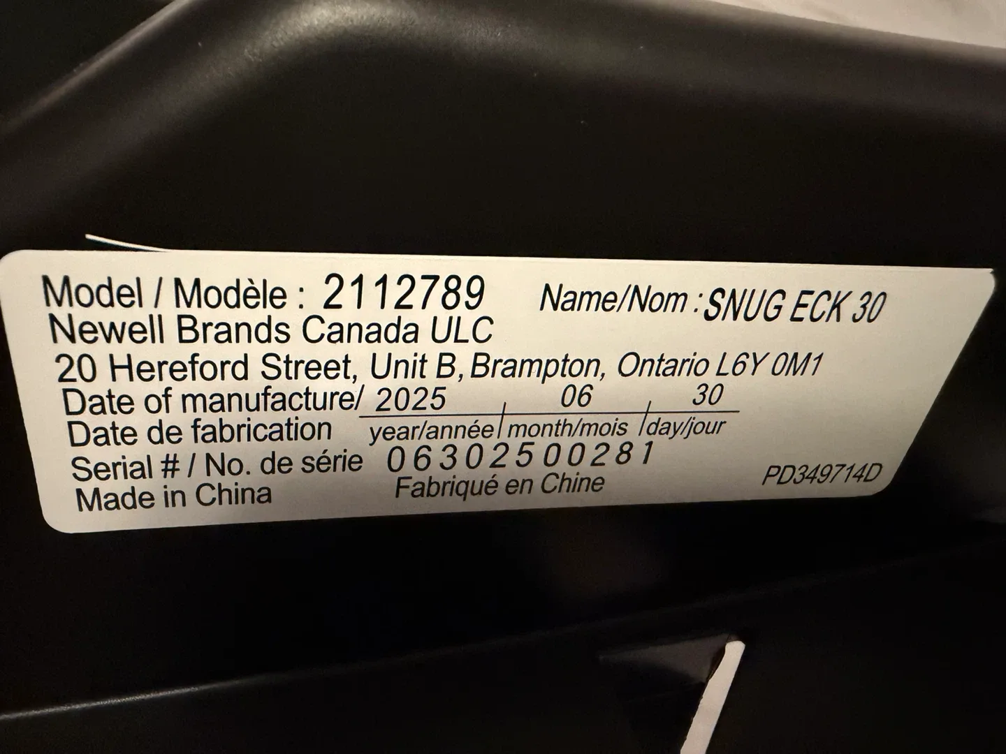 Graco SnugRide SnugLock 30 Infant Car Seat image indicator(3)