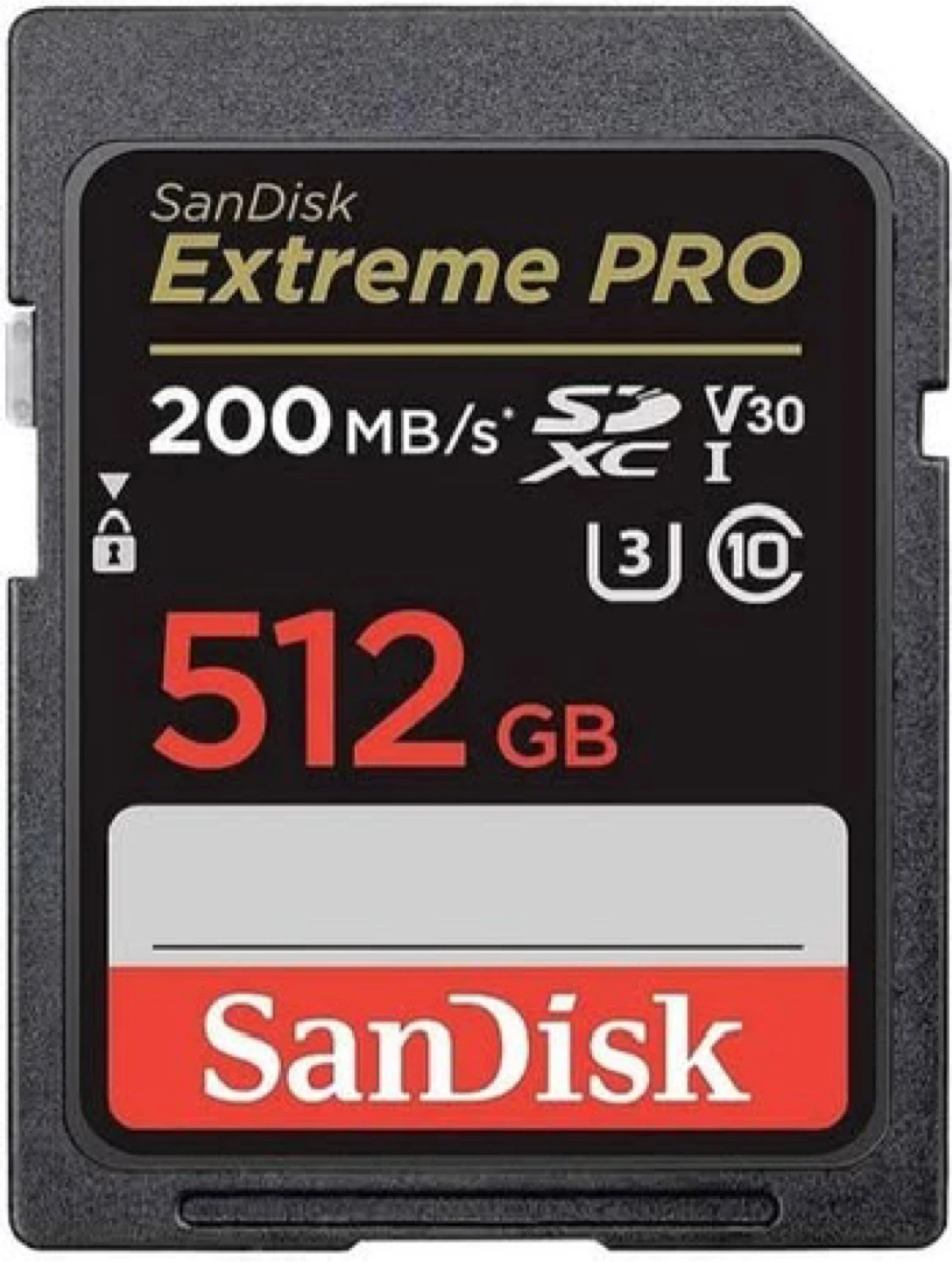 SanDisk Extreme PRO 512GB SD Card