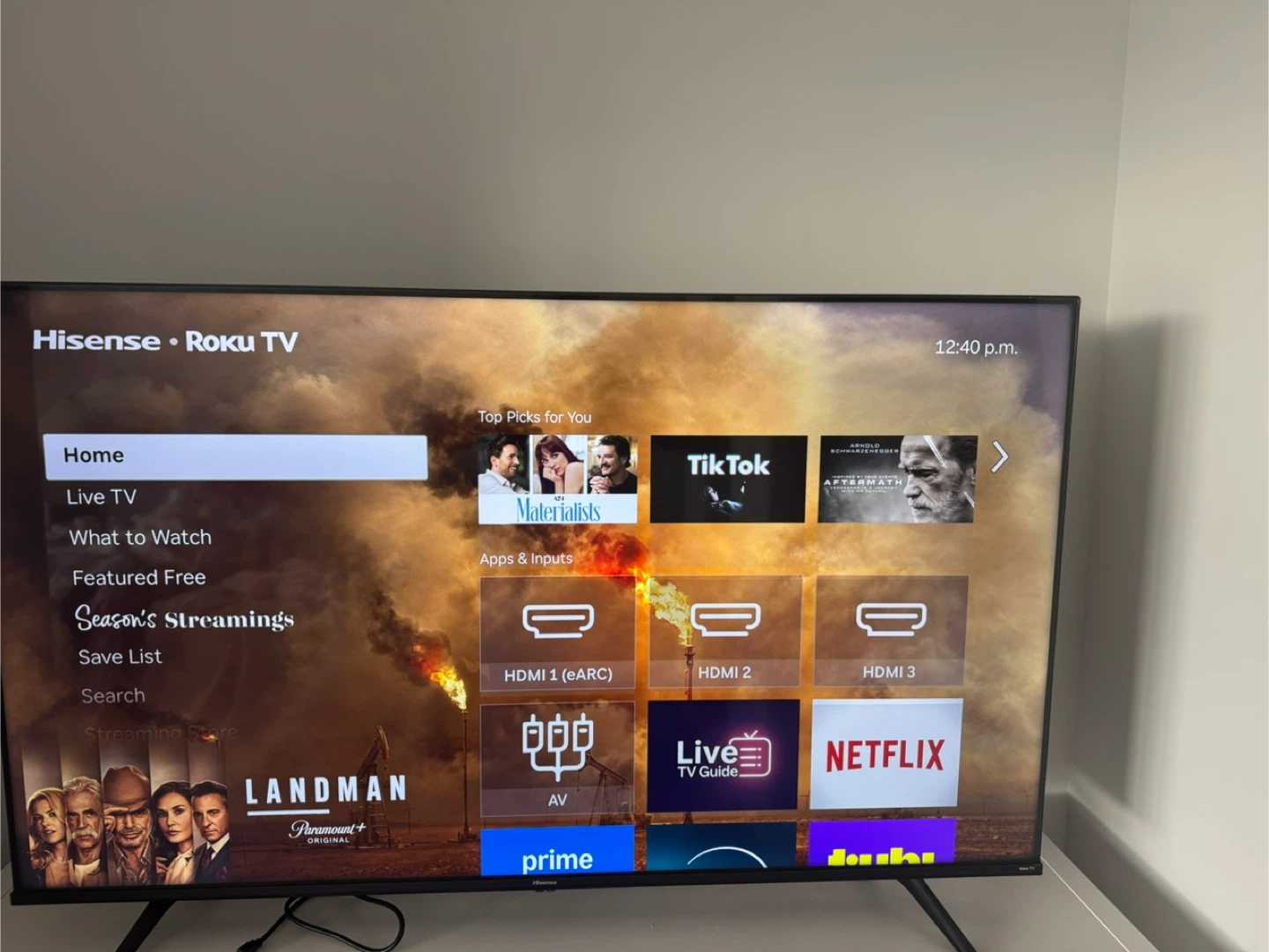 Hisense Roku 6Series-55 TV