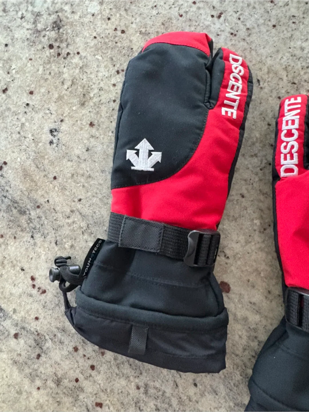 Youth junior Descente Ski Mittens image indicator(2)