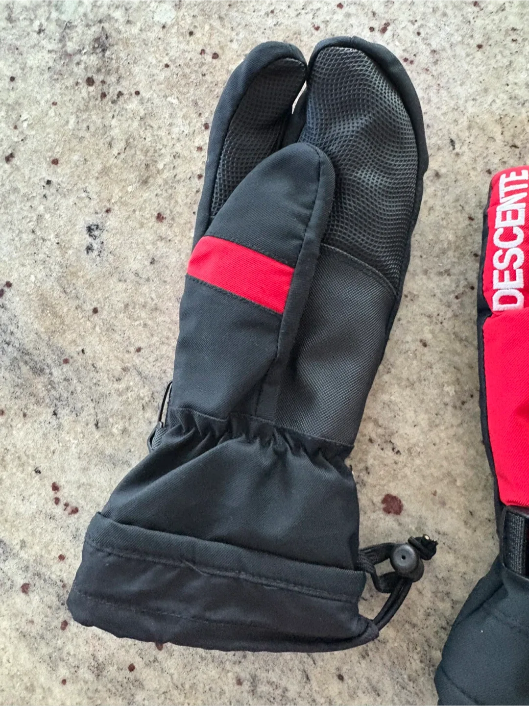 Youth junior Descente Ski Mittens image indicator(3)